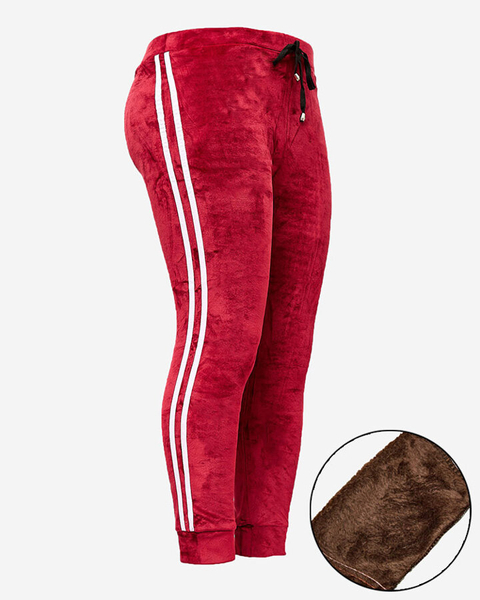 Royalfashion Women's insulated sweatpants with piping