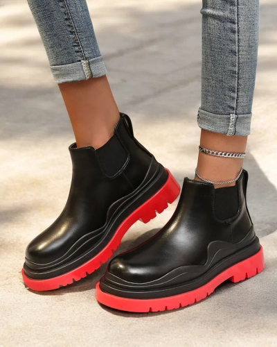 Royalfashion Women's slip-on boots Derri