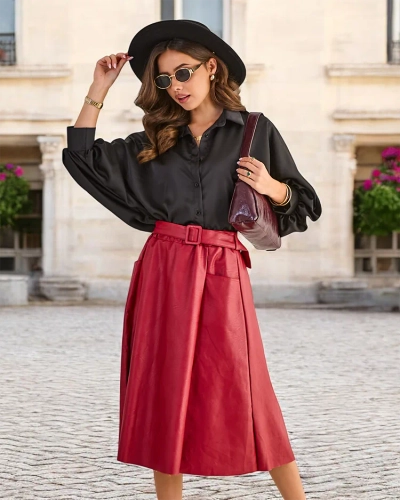 Royalfashion Ladies' Midi Skirt PLUS SIZE