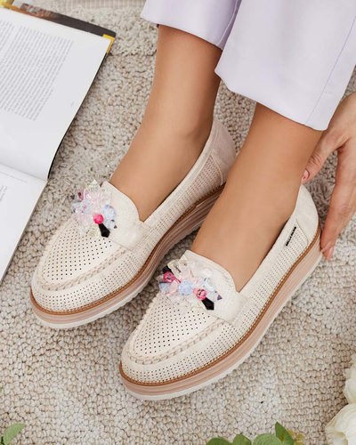 Royalfashion Mokasīni ar krāsainiem akmentiņiem Restea