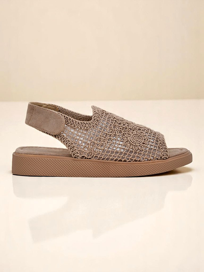 Royalfashion Women’s Levay openwork sandals with an upper