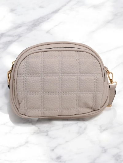 Royalfashion Oval small women's handbag made of eco leather