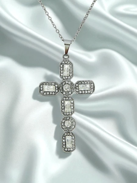 Ceremi Athe Cross Necklace