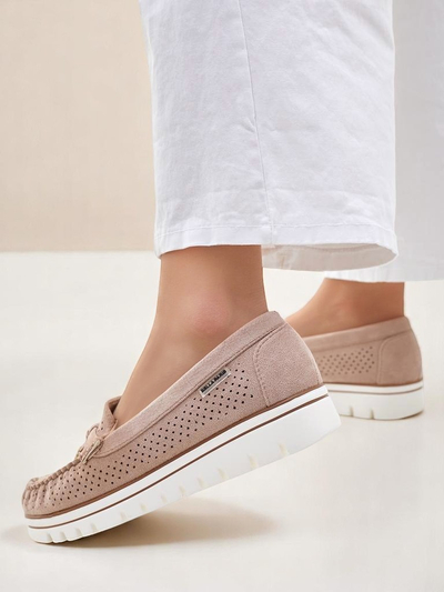 Royalfashion Женские перфорированные мокасины Elissas