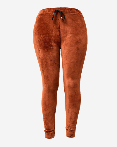 Royalfashion Sieviešu siltinātās treniņbikses ar caurulēm