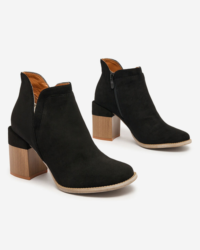 Royalfashion Black women's Ricteas stiletto boots