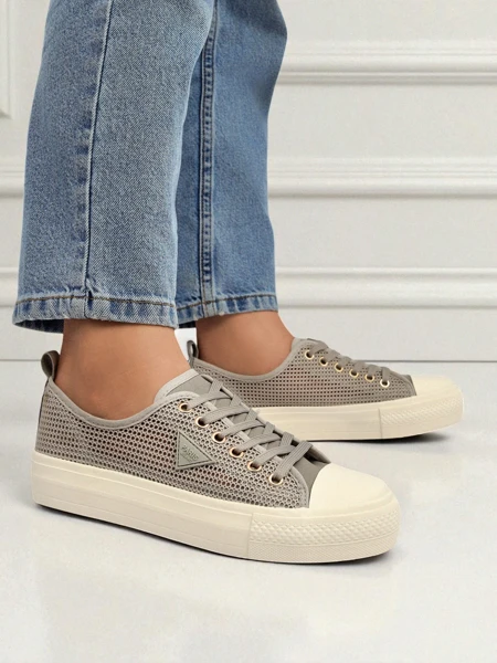 Callista Mesh Light Grey women's sneakers – comfort and style for summer and autumn