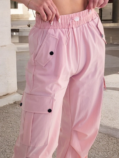 Royalfashion Women's fabric combat pants