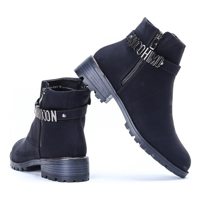 Black Jodhpur boots Madina - Shoes 1