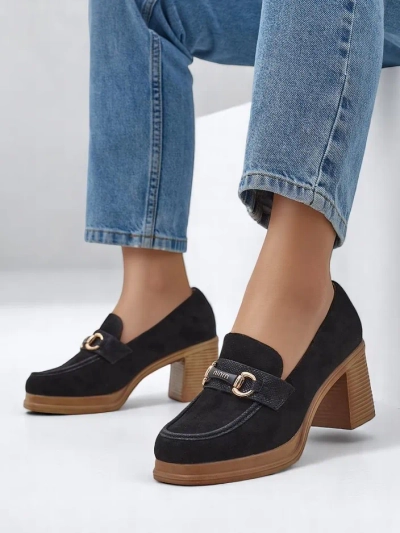 Royalfashion Women’s block-heel loafers Apareus
