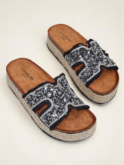 Royalfashion sieviešu čības ar Candy Candy rotājumiem