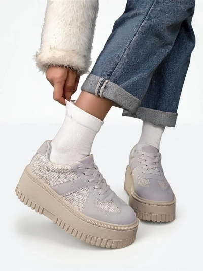 Royalfashion Women's Platform Sneakers Venusoe