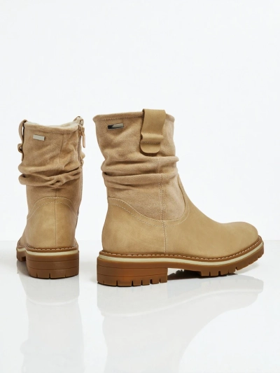 Wyższe botki kobiete eko suede Liora