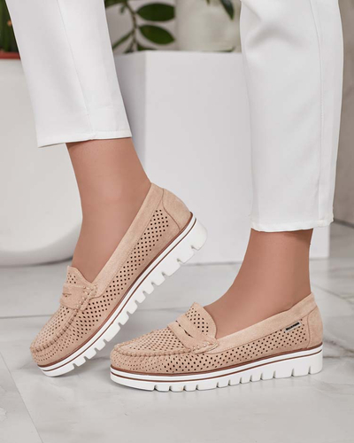 Royalfashion Sieviešu ažūra mokasīni Leteller