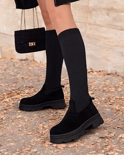 Royalfashion Women's Anobbi slip-on boots