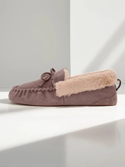 Royalfashion Sieviešu mokasīni ar vilnu Ahtikes