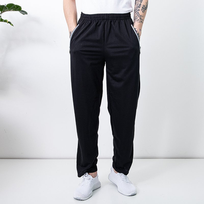Men's Black Sweatpants with Pockets - Clothing
