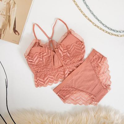 Sieviešu pūderveida mežģīņu apakšveļas komplekts - Apakšveļa