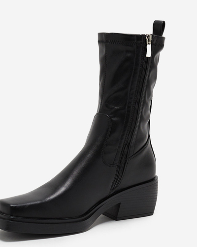 Black women's high boots Safog - Footwear