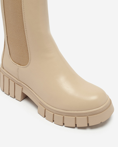 Sieviešu smilškrāsas augsti izolēti zābaki Otika - Apavi