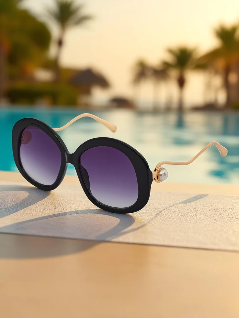 Royalfashion Sunglasses with decorative temples Glam Shine