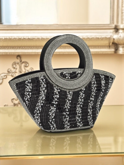 Maza dāmu rokassomiņa ar cirkoniem Sparkle Queen