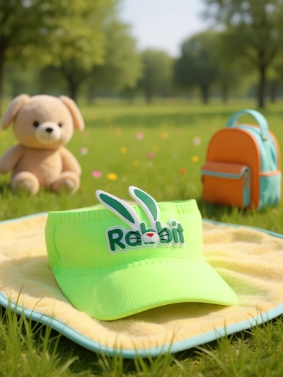 Royalfashion Children's Sun Visor Rabbit Ears