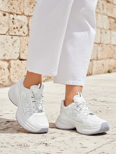 Royalfashion Women's sport sneakers on a thicker sole Roality