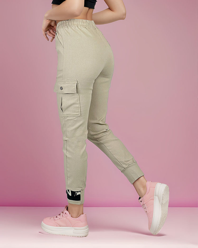 Royalfashion Women's fabric combat pants