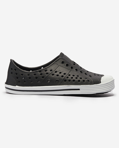 Black openwork children's rubber sneakers Jiteri - Footwear