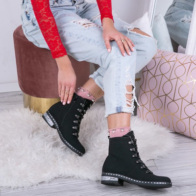 Shelby Black Workers - Footwear