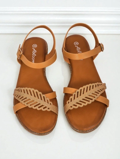 Royalfashion Woman sanals long flat fut Willow Grace