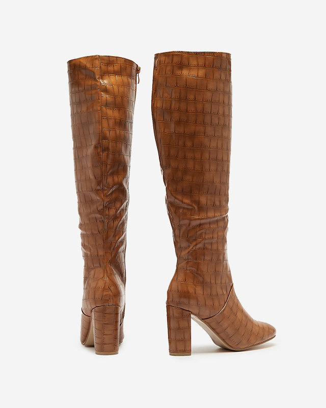 Women's camel-colored Mastiu- Footwear