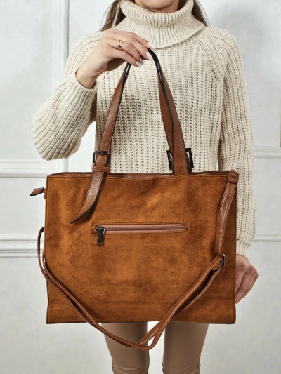 Damska aĉetsako el eko-veluro Daverna