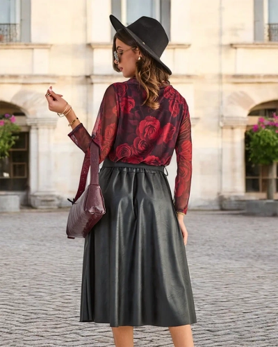 Royalfashion Women's midi skirt