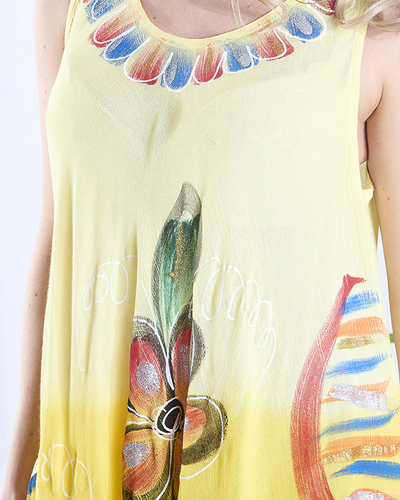 Dzeltens sieviešu svārki a'la kleita - Apģērbs