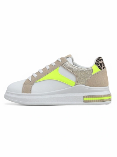 Royalfashion Women's sneakers with glitter Kaone
