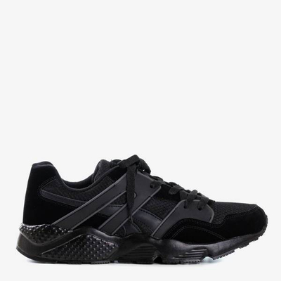 OUTLET Krasht black men's sports shoes - Footwear