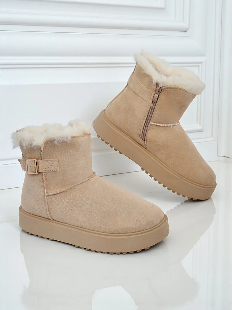 Royalfashion Krutkie buty a'la śniegowce damskie Aurelia Classico