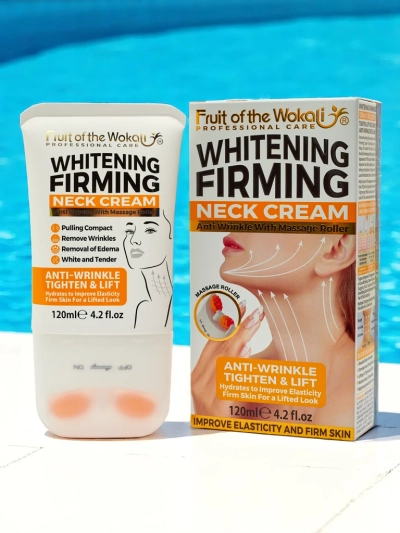 Lifting and Illuminating Neck Cream with Massager