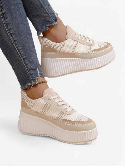 Royalfashion Women's platform sneakers Siserra
