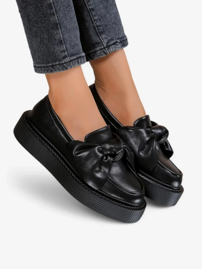 Royalfashion Элегантные женские мокасины с бантом Ortto