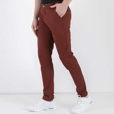 Men's maroon trousers - Clothing