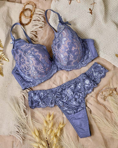 Royalfashion Sieviešu apakšveļas komplekts ar mežģīnēm