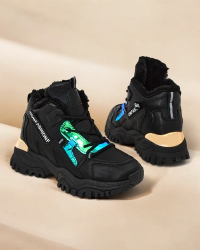 Royalfashion Women's Sneakers with Warm Lining Potomi