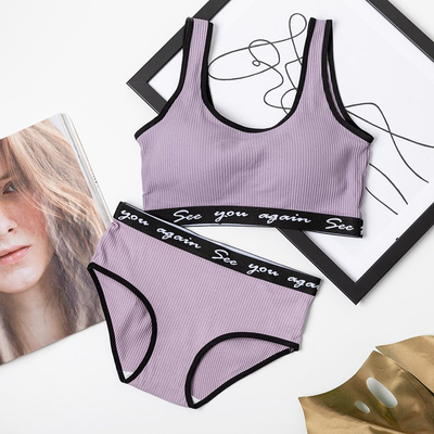 Violets sieviešu sporta apakšveļas komplekts - Apakšveļa