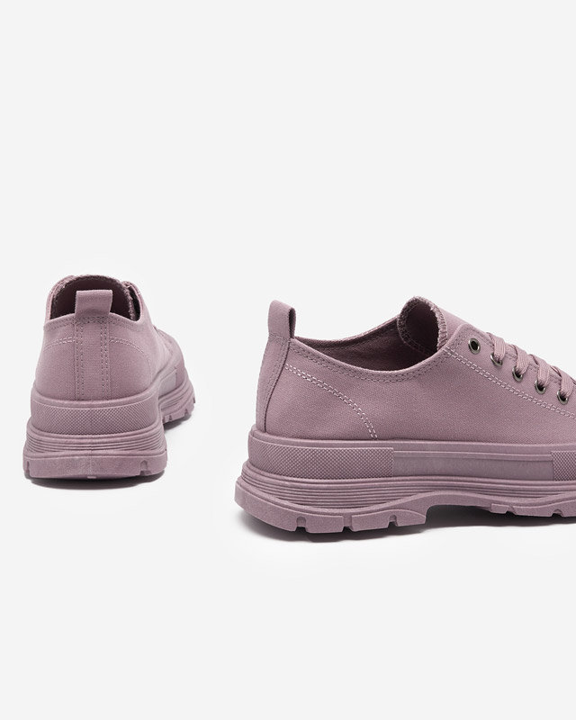 Violet women's sports sneakers Duami- Footwear