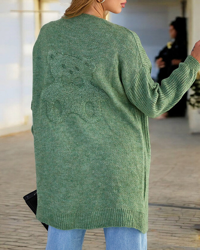 Royalfashion Fuchsia women's bedspread sweater