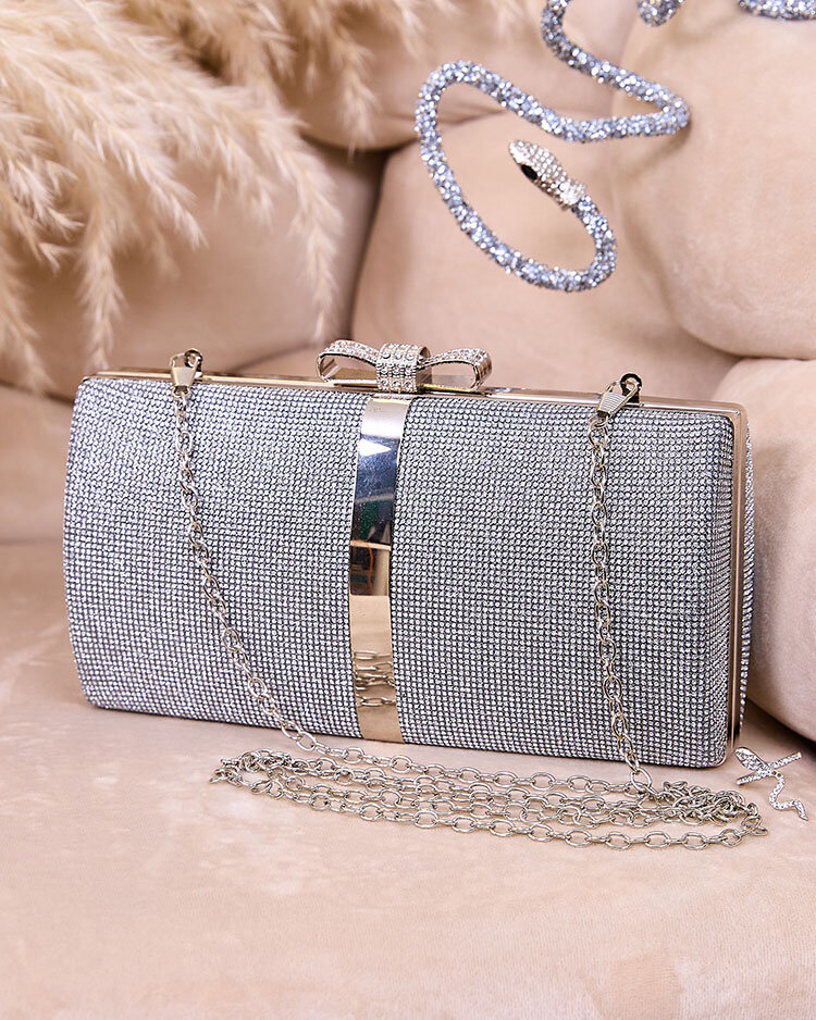 Royalfashion Gray women's clutch bag