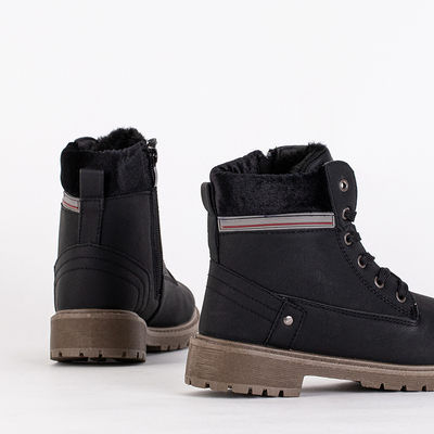 Girls' black Aoxian boots - Shoes